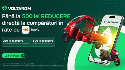 Regulamentul campaniei promoționale „Cumpără în rate cu tbi bank și primești până la 500 lei reducere directă”