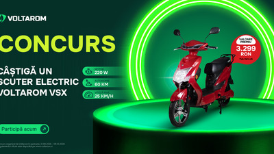 Regulament concurs scuter electric Voltarom VSX