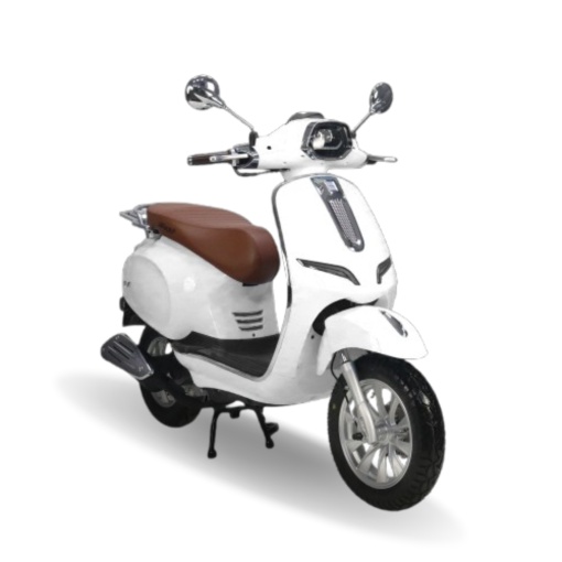 Scuter benzina Voltarom RS4 Alb, 45 Km/h, 50 cc, 2.94Cp, euro5, in 4 timpi