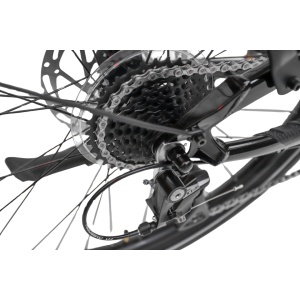 Bicicletă electrică SUV MS Energy Mokosha C502, motor central Ananda M60 de 250 W, cuplu 70 Nm, baterie 48 V, 12 Ah, autonomie 60–120 km, portocaliu - Img 8