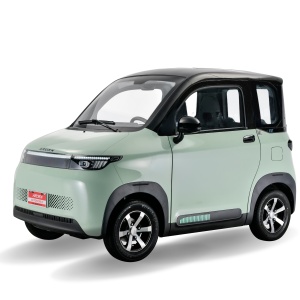 Mașină Electrică Voltarom S2– Vehicul Urban 25 km/h, Fără Permis, Motor 4000W , Albastru 2 locuri in fata, autonomie 120km - Img 3