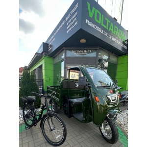 Pachet electric Voltarom JK160 Cargo 1500W + bicicleta electrica VB3 Neo 250W - Img 4