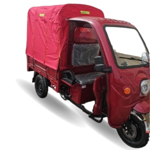Prelata impermeabila rosu VT5 pt triciclu electric VT5 - inclus accesorii de montaj