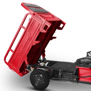 Voltarom Hercules, motor 3900W, 72V, 120Ah, 120km autonomie, viteza maxima 25 km pe ora, Triciclu electric Fara Permis, Rosu - Img 10