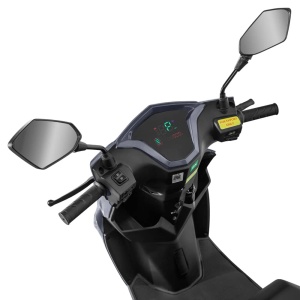 Scuter Electric 1500W, Voltarom VS1 Fara permis, 60V, 20Ah, viteza maxima 25 Km pe ora, Gri, Autonomie 74Km - Img 3
