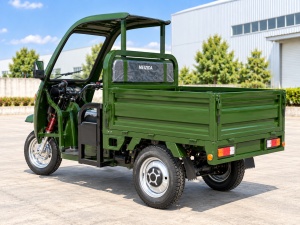 Triciclu Electric Voltarom JK160 Cargo, 1500W, Fara permis, Autonomie 80 km, 25 km/h, cu Cabina - Img 8
