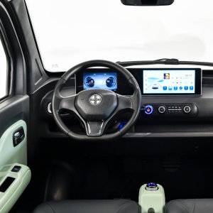 Mașină Electrică Voltarom S2 – Vehicul Urban 25 km/h, Fără Permis, Motor 4000W , Rosu, 2 locuri in fata, autonomie 120km - Img 8