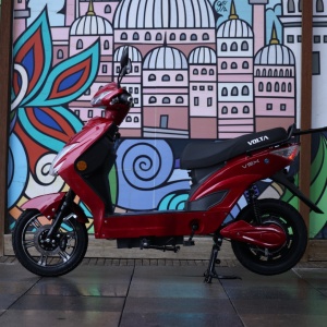 Scuter Electric (Bicicleta), Fara Permis, Cu Pedale Volta SX - 220 W, viteza maxima 25 km pe ora, Verde, voltarom.ro,291892