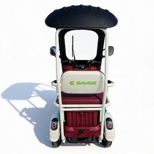 Tricicleta Electrica Voltarom SG-XY, Motor 1000W, Autonomie 50-70 km, Baterie 60V 20Ah, Viteza 25 km pe ora, Fara Permis - Img 4