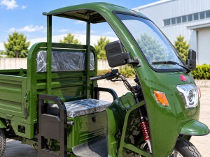 Triciclu Electric Voltarom JK160 Cargo, Fara permis, Autonomie 80 km, 25 km/h, cu Cabina - Img 5