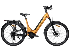 Bicicleta Electrica MS Energy SUV C502, Motor 250W, Baterie 48V 12Ah, Autonomie 120 km, Suspensie Dubla, Roti 27.5 inch