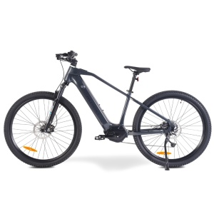Bicicletă electrică MTB MS Energy Perun M200, motor central Ananda 250W, baterie 48V 15Ah, autonomie 90–130 km, negru - Img 4