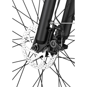 Bicicleta electrica Ulzomo Metro 26 E-bike, 250W, 36V 17Ah, autonomie 100km, viteza maxima 25km/h, 26" (Green), voltarom.ro,11153