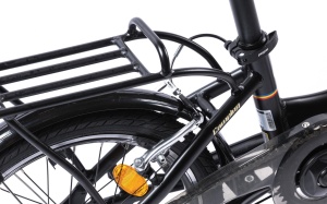 Bicicleta Pliabila Pegas Camping 3S Negru Mat ( AL ), voltarom.ro,8413