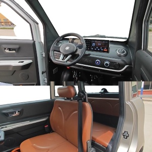 Mașină electrică NEW Q-EN NEGRU – cu 2 locuri, baterie Li-Ion detașabilă 64V/100Ah, autonomie până la 120 km (Copy 2) - Img 2