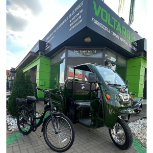 Pachet electric Voltarom JK160 Cargo 1500W + bicicleta electrica VB3 Neo 250W - Img 5