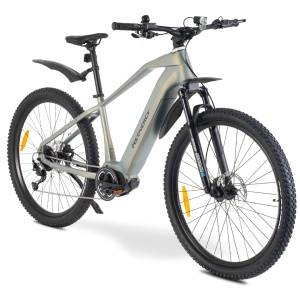 Bicicletă electrică MTB MS Energy Perun M200, motor central Ananda 250W, baterie 48V 15Ah, autonomie 90–130 km, auriu special - Img 3