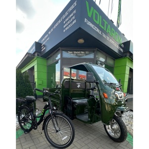 Pachet electric Voltarom JK160 Cargo 1500W + bicicleta electrica VB3 Neo 250W - Img 2