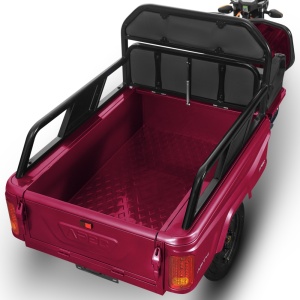 Triciclu electric 1000 W, Voltarom APT4 Fara permis, 60V, 20Ah, 25 Km/h, Rosu, Autonomie 41Km, voltarom.ro,10530