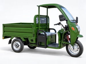 Triciclu Electric Voltarom JK160 Cargo, 1500W, Fara permis, Autonomie 80 km, 25 km/h, cu Cabina - Img 9