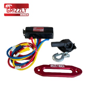 Troliu electric Grizzly Winch Twin EWS10000lbs (4536Kg) cablu sintetic OFM2084 - Img 3