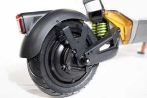 Trotineta Electrica MS Energy Urban X , 2x300W, Baterie 48V 15Ah, Autonomie pana la 60 km, Suspensie Fata-Spate, Roti 10 inch - Img 7