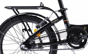 Bicicleta Pliabila Pegas Camping 3S Negru Mat ( AL ), voltarom.ro,8405