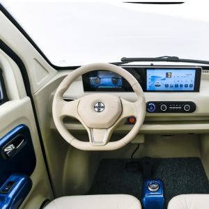 Mașină Electrică Voltarom S2– Vehicul Urban 25 km/h, Fără Permis, Motor 4000W , Albastru 2 locuri in fata, autonomie 120km - Img 8