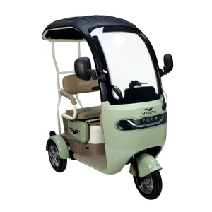 RESIGILAT* Triciclu electric Voltarom VM2, 1000 W, baterie Li-Ion 60V 20Ah, autonomie pana la 42 km, 25 km/h, verde