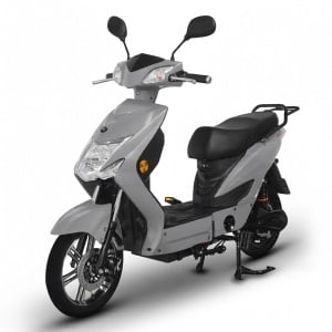 Scuter Electric (Bicicleta), Fara Permis, Cu Pedale Voltarom VSX - 220 W GRI, 25 km pe ora,
