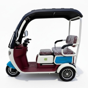 Tricicleta Electrica Voltarom SG-XY, Motor 1000W, Autonomie 50-70 km, Baterie 60V 20Ah, Viteza 25 km pe ora, Fara Permis - Img 5