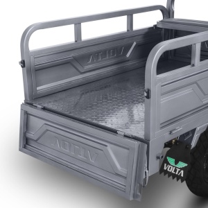 Triciclu electric Voltarom 2500W, 72V, 45Ah, 25 km pe ora, Fara permis, 50km autonomie Rosu/Gri, voltarom.ro,285265