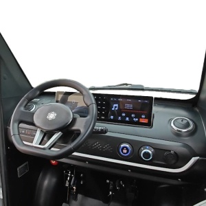 Mașină electrică NEW Q-EN NEGRU – cu 2 locuri, baterie Li-Ion detașabilă 64V/100Ah, autonomie până la 120 km (Copy 2) - Img 3