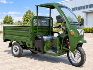Triciclu Electric Voltarom JK160 Cargo, 1500W, Fara permis, Autonomie 80 km, 25 km/h, cu Cabina - Img 2