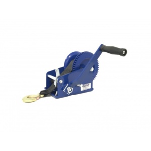 Troliu manual Husar 2500lbs (1134) kg, cu banda textila, BSTR2500TX - Img 1