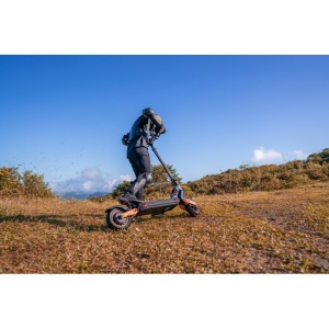 Trotineta KuKirin G2 MAX Electric Scooter, Viteza maxima 55km/h, Autonomie 80Km, Motor 1000W, 48V 20Ah (Black), voltarom.ro,10356