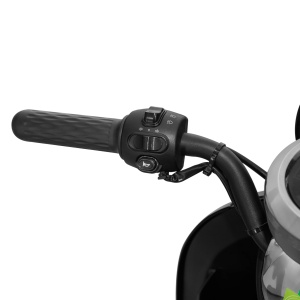 Voltarom S2, motor 2000 W, viteza maxima 45 km pe ora, autonomie pana la 60 km, Scuter Electric Cu Permis, Negru - Img 3
