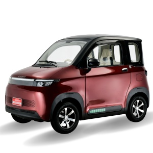 Mașină Electrică Voltarom S2– Vehicul Urban 25 km/h, Fără Permis, Motor 4000W , Albastru 2 locuri in fata, autonomie 120km - Img 2
