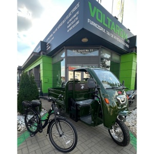 Pachet electric Voltarom JK160 Cargo 1500W + bicicleta electrica VB3 Neo 250W - Img 3
