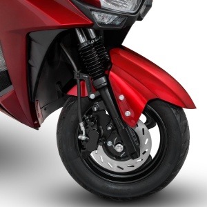 Scuter Electric Voltarom VS1 MODEL 2025, 2000W, Fara Permis, autonomie pana la 80 km, Visiniu - Img 2