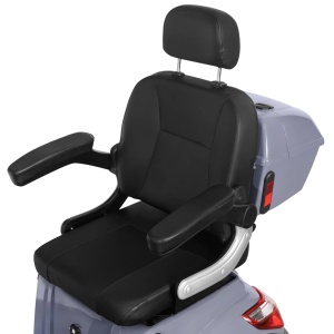 Tricicleta Electrica, FARA Permis, Volta M6, viteza maxima 25 km pe ora, Motor 1000W, Autonomie pana la 50km - Img 4
