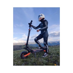 Trotineta KuKirin G2 MAX Electric Scooter, Viteza maxima 55km/h, Autonomie 80Km, Motor 1000W, 48V 20Ah (Black), voltarom.ro,10357
