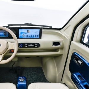 Mașină Electrică Voltarom S2– Vehicul Urban 25 km/h, Fără Permis, Motor 4000W , Albastru 2 locuri in fata, autonomie 120km - Img 9