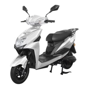 Scuter Electric Voltarom VS1 ALB MODEL 2025, 2000W, Fara Permis, autonomie pana la 80 km