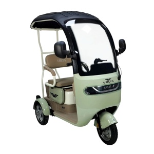 Triciclu electric Voltarom VM2, 1000 W, baterie Li-Ion 60V 20Ah, autonomie pana la 42 km, 25 km/h, verde