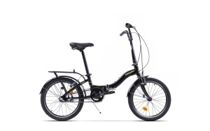 Bicicleta Pliabila Pegas Camping 3S Negru Mat ( AL ), voltarom.ro,7719