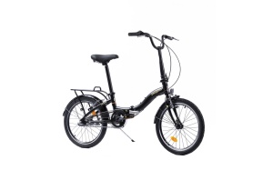 Bicicleta Pliabila Pegas Camping 3S Negru Mat ( AL ), voltarom.ro,8399