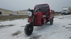 *Resigilat-Triciclu electric Voltarom Hercules fără permis, autonomie până la 50 km, 3900W, 25Km/h roșu
