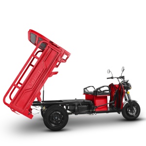 Voltarom Hercules, motor 3900W, 72V, 120Ah, 120km autonomie, viteza maxima 25 km pe ora, Triciclu electric Fara Permis, Rosu - Img 9