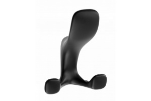 Agățător de Cuier triplu GTV TOLEDO A0, Negru Mat - Accesoriu Eleganță și Durabilitate